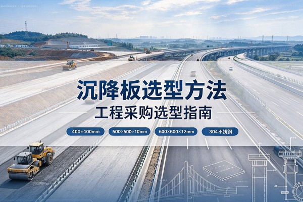 蒲城沉降板选择方法