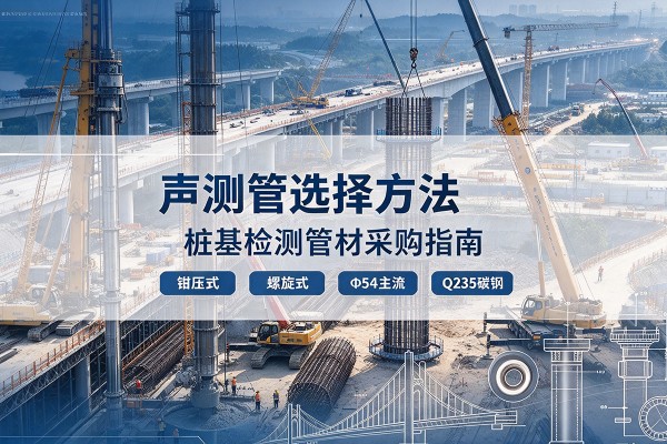 蒲城声测管选型标准