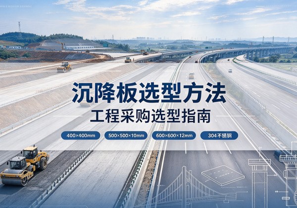 蒲城沉降板选择方法