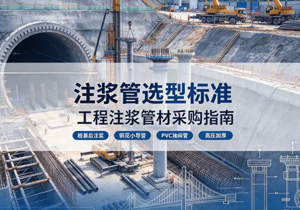 蒲城注浆管选型标准