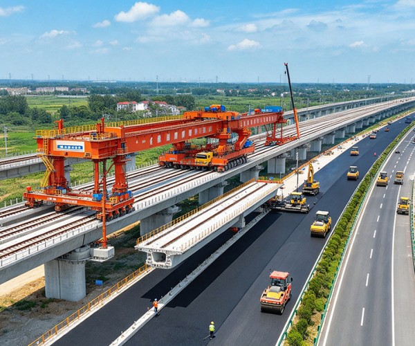 蒲城公路建设